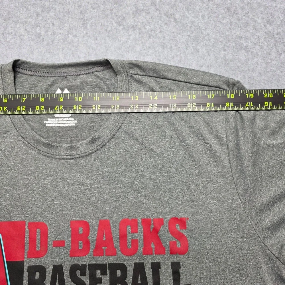 Majestic Arizona Diamondbacks T Shirt Mens‎ XL Gray NEW MLB Baseball Graphic Tee